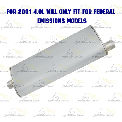1999-2001 Jeep Grand Cherokee 4.0L/4.7L Exhaust Muffler