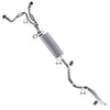 2008-2010 Jeep Commander 3.7L Stainless Steel Complete Exhaust System w/ Hangers - EPA Approved