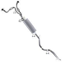 Stainless Steel Complete Exhaust System for 2007-2010 Jeep Commander & 2008-2010 Grand Cherokee 3.7L - EPA Approved