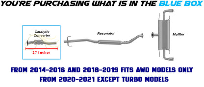 2014-2021 Mazda CX-5 2.5L Stainless Steel Exhaust Catalytic Converter - EPA Approved