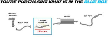 Exhaust Rear Catalytic Converter for 2006-2008 Toyota RAV4 2.4L & 2009-2012 Toyota RAV4 2.5L - EPA Approved