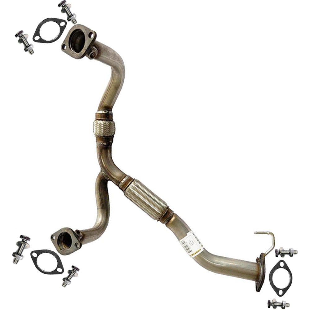 2003-2006 Kia Sorento 3.5L Front Exhaust Front Y Pipe Stainless Steel
