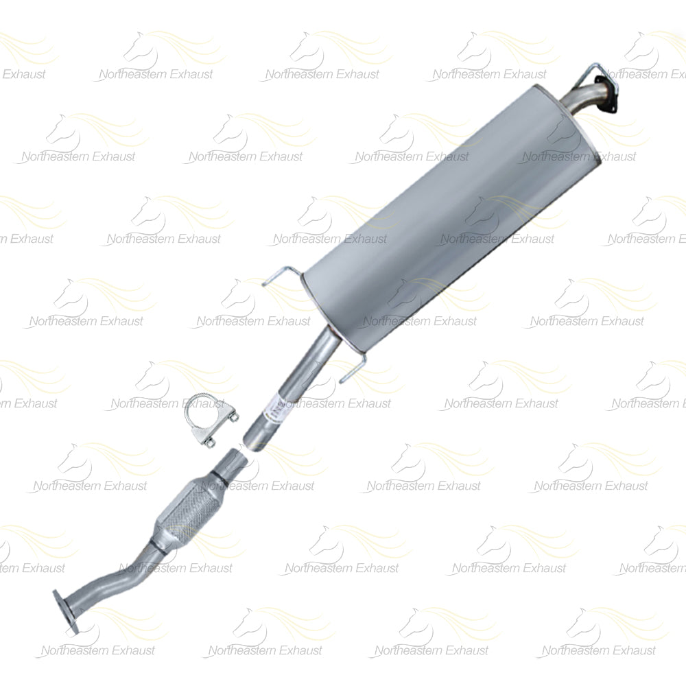 2009-2012 Toyota RAV4 2.5L Stainless Steel Exhaust Rear Catalytic w/ Muffler Kit - EPA Approved