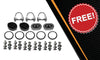 2008-2012 Honda Accord 3.5L Sedan Pair of Exhaust Muffler & Resonator Pipe Kit Stainless Steel