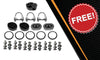 2008-2012 Honda Accord 3.5L SEDAN Pair of Exhaust Muffler & Resonator Pipe Kit Stainless Steel