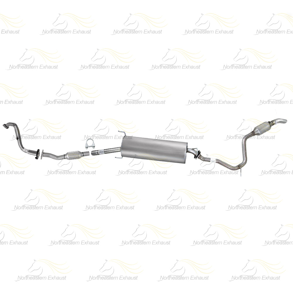2009-2012 Toyota RAV4 2.5L Front Pipe w/ Rear Catalytic & Muffler Tail Pipe Kit - EPA Approved
