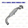 2009-2010 Ford F-150 4.6L 4WD Stainless Steel Exhaust Driver Side Catalytic Converter - EPA Approved