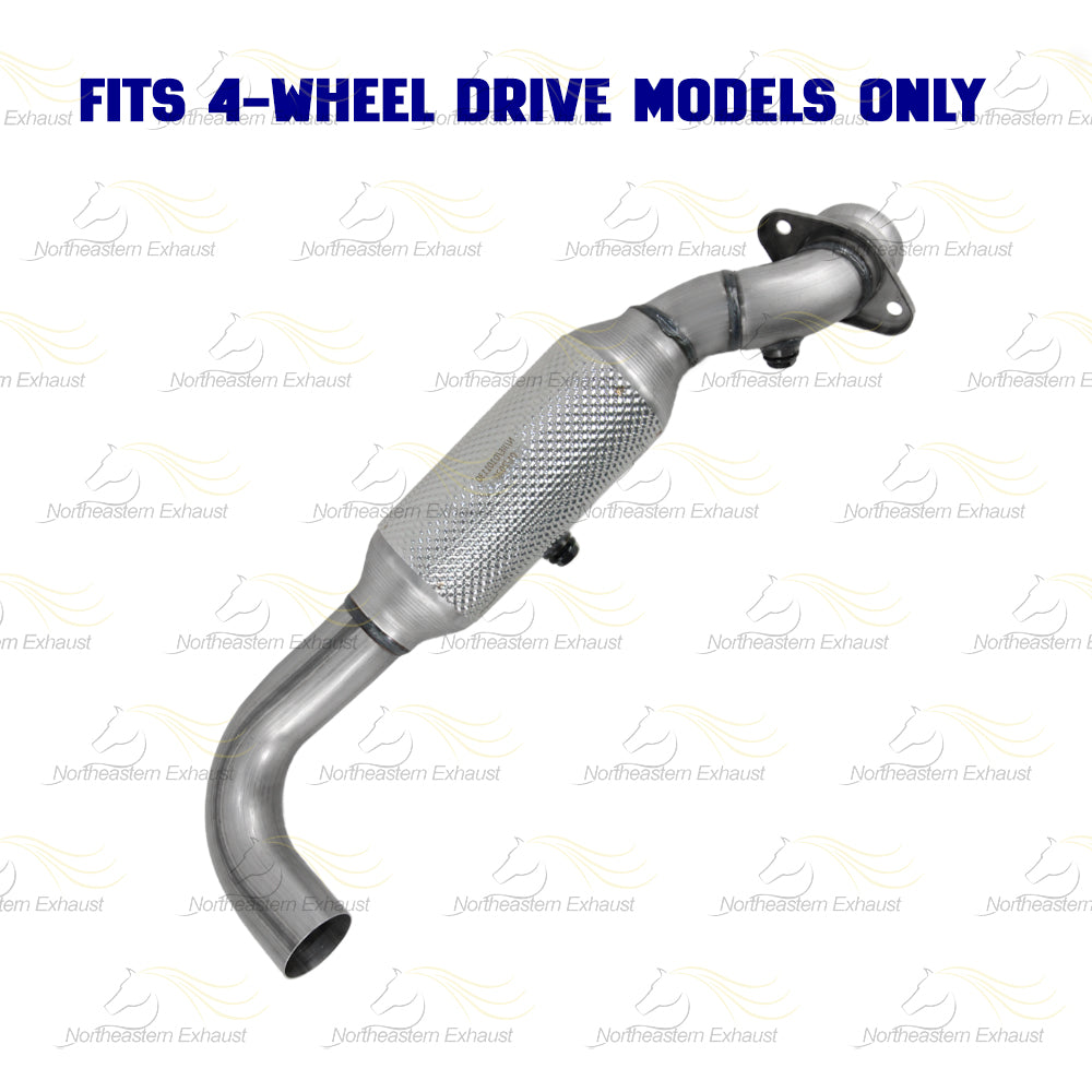 2009-2010 Ford F-150 4.6L 4WD Stainless Steel Exhaust Driver Side Catalytic Converter - EPA Approved