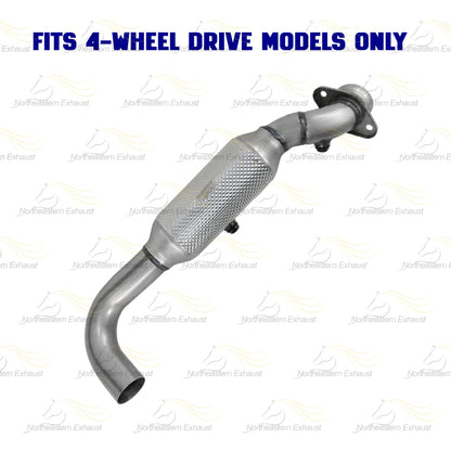 2009-2010 Ford F-150 4.6L 4WD Stainless Steel Exhaust Driver Side Catalytic Converter - EPA Approved