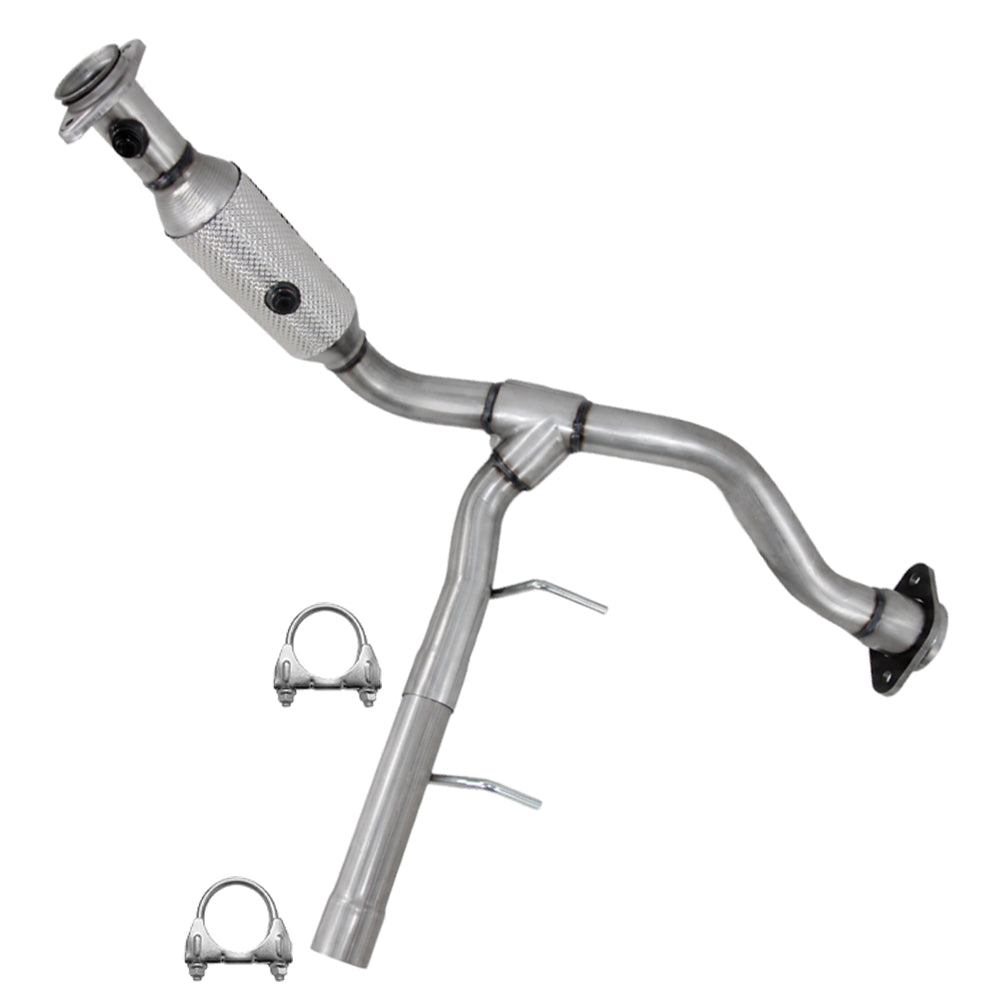 2009-2010 Ford F-150 4.6L 4WD Stainless Steel Exhaust Passenger Side Catalytic - EPA Approved