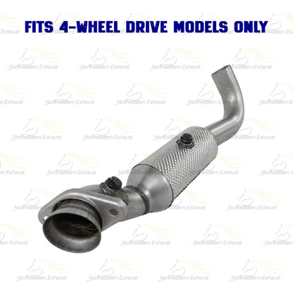 2009-2010 Ford F-150 4.6L 4WD Stainless Steel Pair of Exhaust Catalytic Converter Kit - EPA Approved