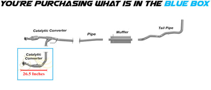2007-2011 Ford Ranger 4.0L Stainless Steel Exhaust Driver Side Catalytic Converter - EPA Approved