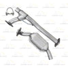 2007-2009 Mazda B4000 4.0L Stainless Steel Exhaust Passenger Side Catalytic Converter - EPA Approved