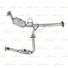 2007-2009 Mazda B4000 4.0L Stainless Steel Exhaust Pair of Catalytic Converter - EPA Approved