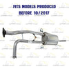 2012-2017 Nissan NV3500 4.0L Exhaust Muffler | Stainless Steel