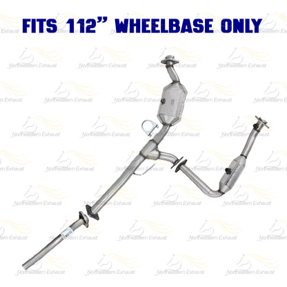 2007-2011 Ford Ranger 4.0L 112in WB Exhaust Pair of Catalytic w/ Extension Pipe Kit - EPA Approved