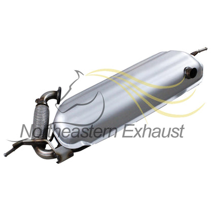 2008-2015 Smart Fortwo 1.0L Stainless Steel Exhaust Rear Muffler w/ Hangers