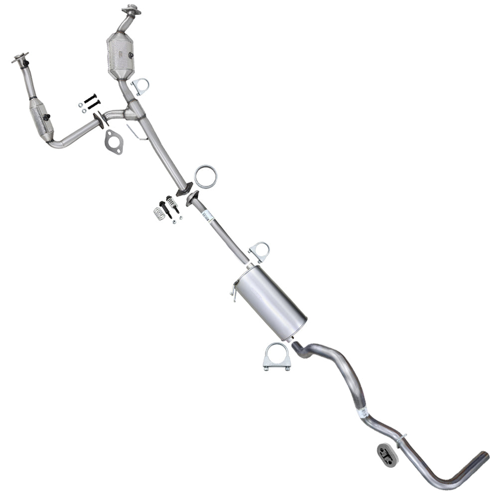 2007-2011 Ford Ranger 4.0L 112in WB Complete Exhaust Kit - EPA Approved