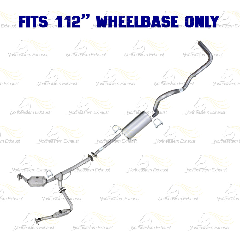 2007-2011 Ford Ranger 4.0L 112in WB Complete Exhaust Kit - EPA Approved