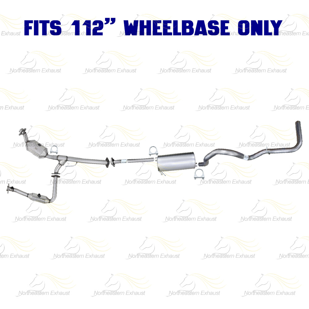 2007-2011 Ford Ranger 4.0L 112in WB Complete Exhaust Kit - EPA Approved