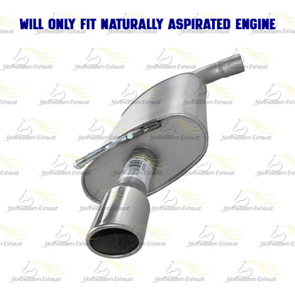 2016-2019 Ford Explorer 3.5L Exhaust Muffler | Naturally Aspirated Engine only
