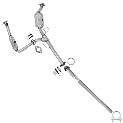 2007-2009 Mazda B4000 4.0L 126in WB Pair of Catalytic w/ Extension Pipe Kit - EPA Approved