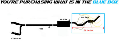 2009-2010 Dodge RAM 1500 5.7L Exhaust Tail Pipe
