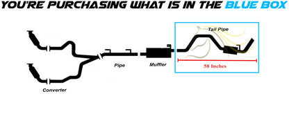 2019-2021 RAM 1500 Classic 3.6L Exhaust Tail Pipe