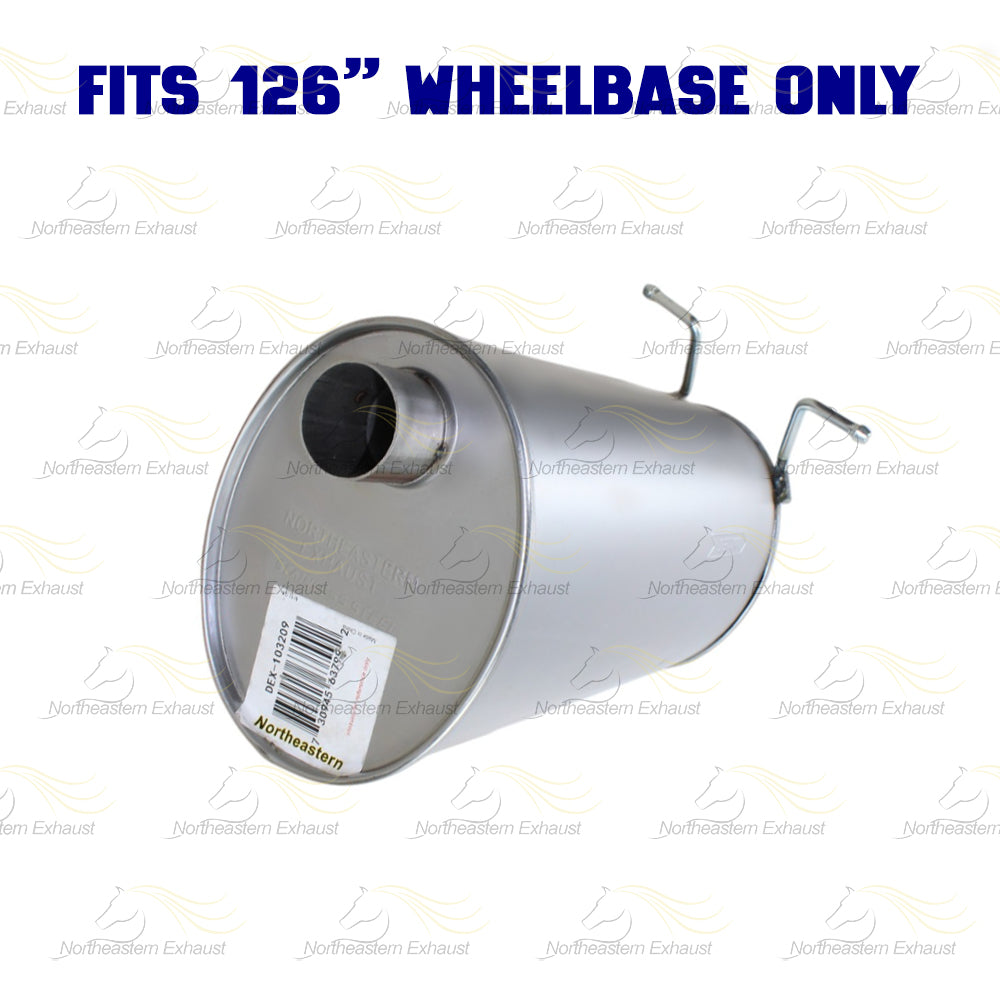 2007-2009 Mazda B4000 4.0L 126in WB Pair of Catalytic w/ Extension Pipe & Muffler Kit - EPA Approved