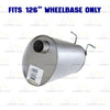 2007-2011 Ford Ranger 4.0L 126in WB Pair of Catalytic w/ Extension Pipe & Muffler Kit - EPA Approved