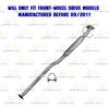2011-2016 Toyota Sienna 3.5L FWD Exhaust Pipe