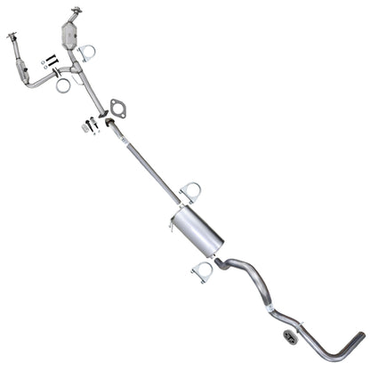 2007-2011 Ford Ranger 4.0L 126in WB Stainless Steel Complete Exhaust Kit - EPA Approved