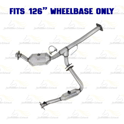 2007-2011 Ford Ranger 4.0L 126in WB Stainless Steel Complete Exhaust Kit - EPA Approved