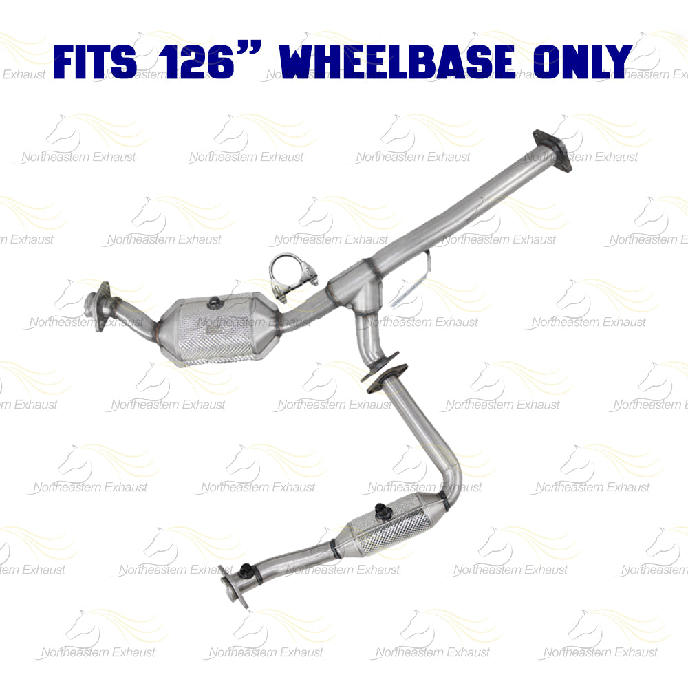 2007-2009 Mazda B4000 4.0L 126in WB Stainless Steel Complete Exhaust System - EPA Approved