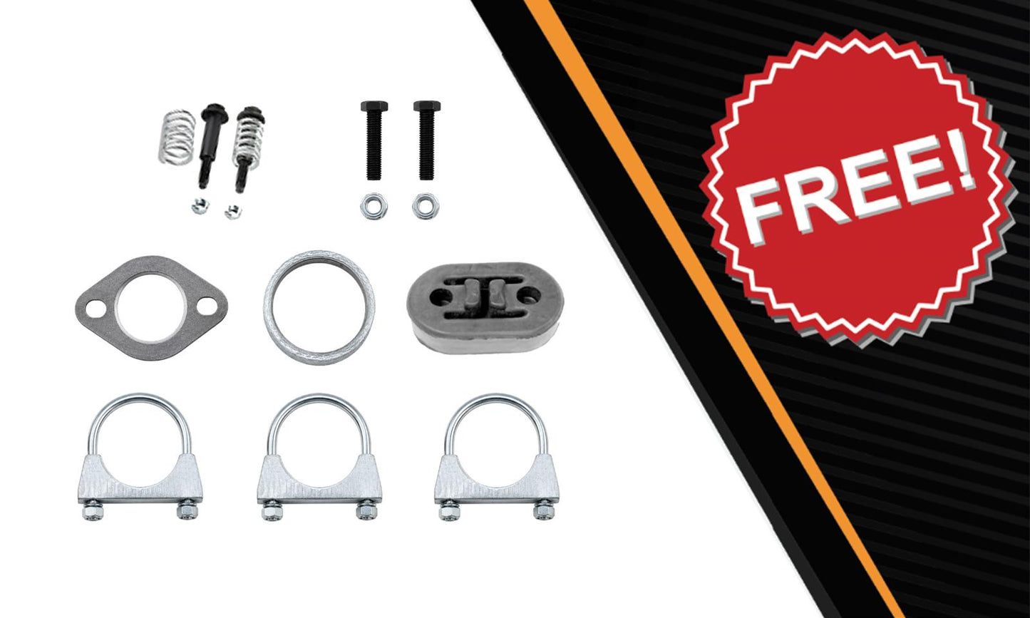 2007-2009 Mazda B4000 4.0L 126in WB Stainless Steel Complete Exhaust System - EPA Approved