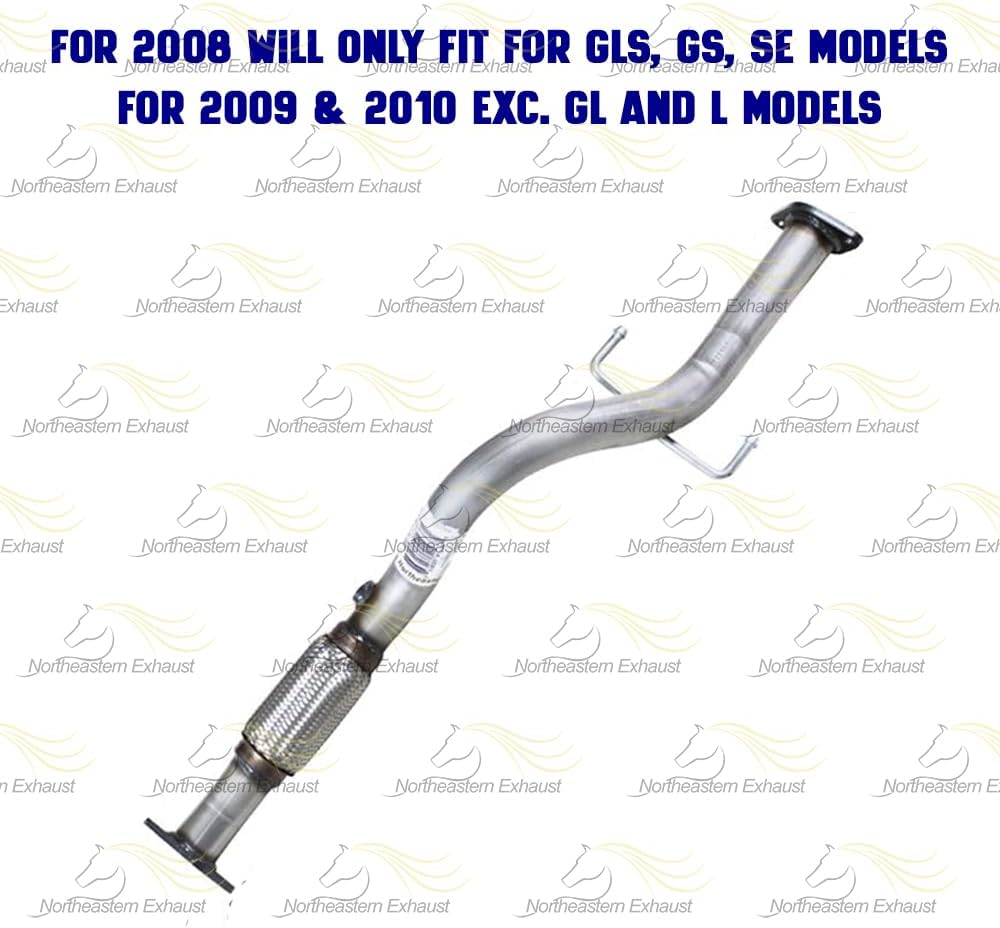 2006-2011 Hyundai Accent 1.6L Front Exhaust Pipe