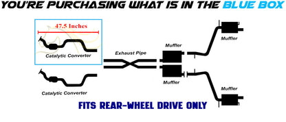 2011-2023 Dodge Challenger & Charger 5.7L RWD Passenger Side Catalytic Converter - EPA Approved