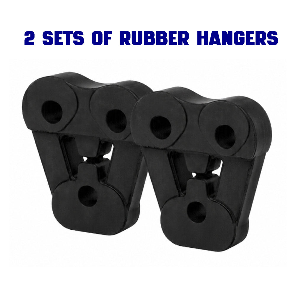 2 Sets of Exhaust Rubber Hangers for Smart Fortwo 451 Coupe/Cabrio - FA1 143-950