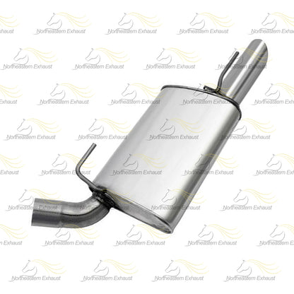 2005-2009 Ford Mustang 4.6L Stainless Steel Exhaust Driver Side Muffler