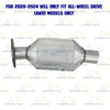 2015-2024 Ford Edge 2.0L Exhaust Catalytic Converter - EPA-Approved