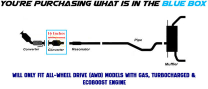 2017-2020 Ford Fusion 2.0L Exhaust Catalytic Converter - EPA-Approved