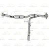2018-2020 Ford F-150 3.3L Stainless Steel Exhaust Passenger Side Catalytic Converter - EPA Approved