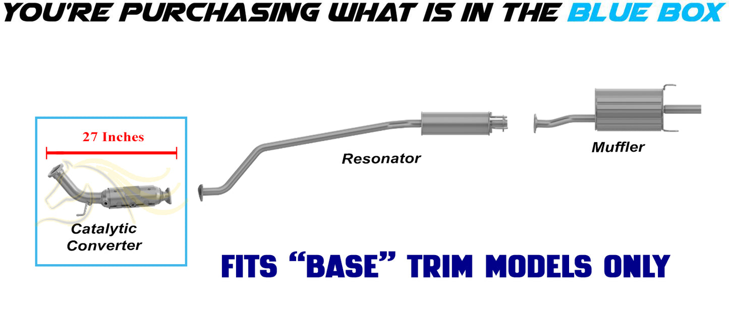 2002-2006 Acura RSX 2.0L BASE Trim Stainless Steel Exhaust Catalytic Converter - EPA Approved