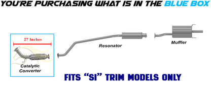2002-2005 Honda Civic 2.0L Stainless Steel Exhaust Catalytic Converter - EPA Approved