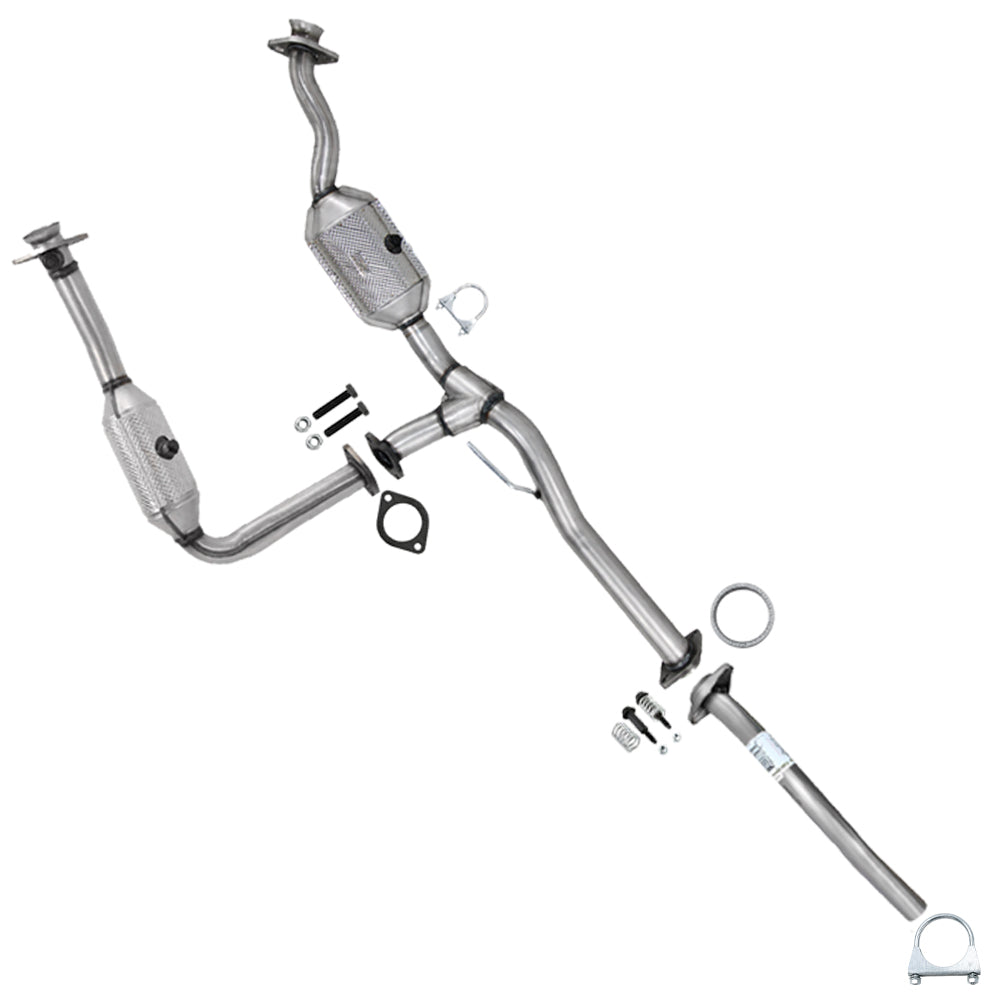 2007 Mazda B3000 3.0L 112" WB Pair of Catalytic w/ Exhaust Pipe Kit - EPA Approved