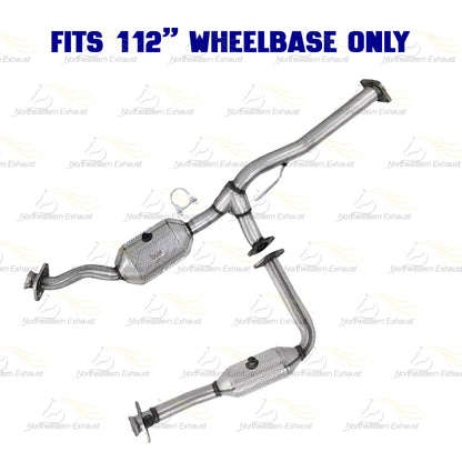 2007 Mazda B3000 3.0L 112" WB Pair of Catalytic w/ Exhaust Pipe Kit - EPA Approved