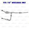 2007 Mazda B3000 3.0L 112" WB Pair of Catalytic w/ Exhaust Pipe Kit - EPA Approved