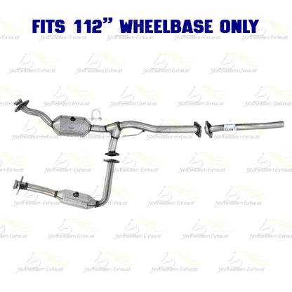 2007 Mazda B3000 3.0L 112" WB Pair of Catalytic w/ Exhaust Pipe Kit - EPA Approved