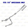 2007-2008 Ford Ranger 3.0L 112" WB Pair of Catalytic w/ Exhaust Pipe & Muffler Kit - EPA Approved