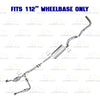 2007-2008 Ford Ranger & 2007 Mazda B3000 3.0L 112" WB Stainless Steel Complete Exhaust Kit - EPA